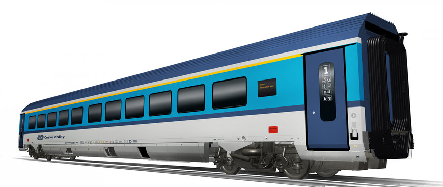 Tschechische Bahnen bestellen 180 Reisezugwagen vom Typ Viaggio Comfort